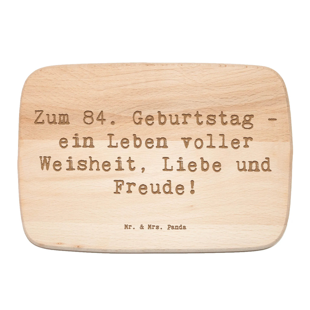 Frühstücksbrett Spruch 84. Geburtstag Frühstücksbrett, Holzbrett, Schneidebrett, Schneidebrett Holz, Frühstücksbrettchen, Küchenbrett, Geburtstag, Geburtstagsgeschenk, Geschenk