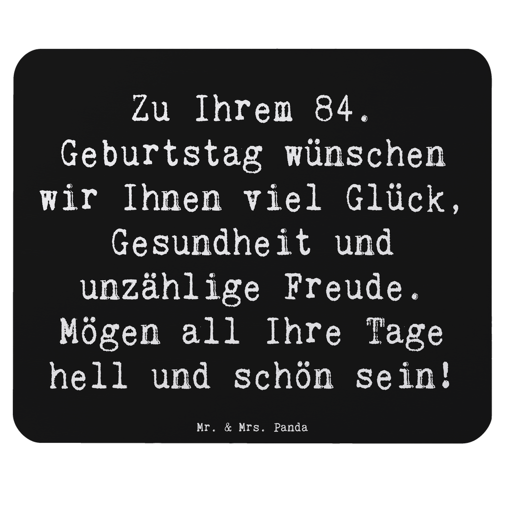 Mauspad Spruch 84. Geburtstag Glückwünsche Mousepad, Computer zubehör, Büroausstattung, PC Zubehör, Arbeitszimmer, Mauspad, Einzigartiges Mauspad, Designer Mauspad, Mausunterlage, Mauspad Büro, Geburtstag, Geburtstagsgeschenk, Geschenk