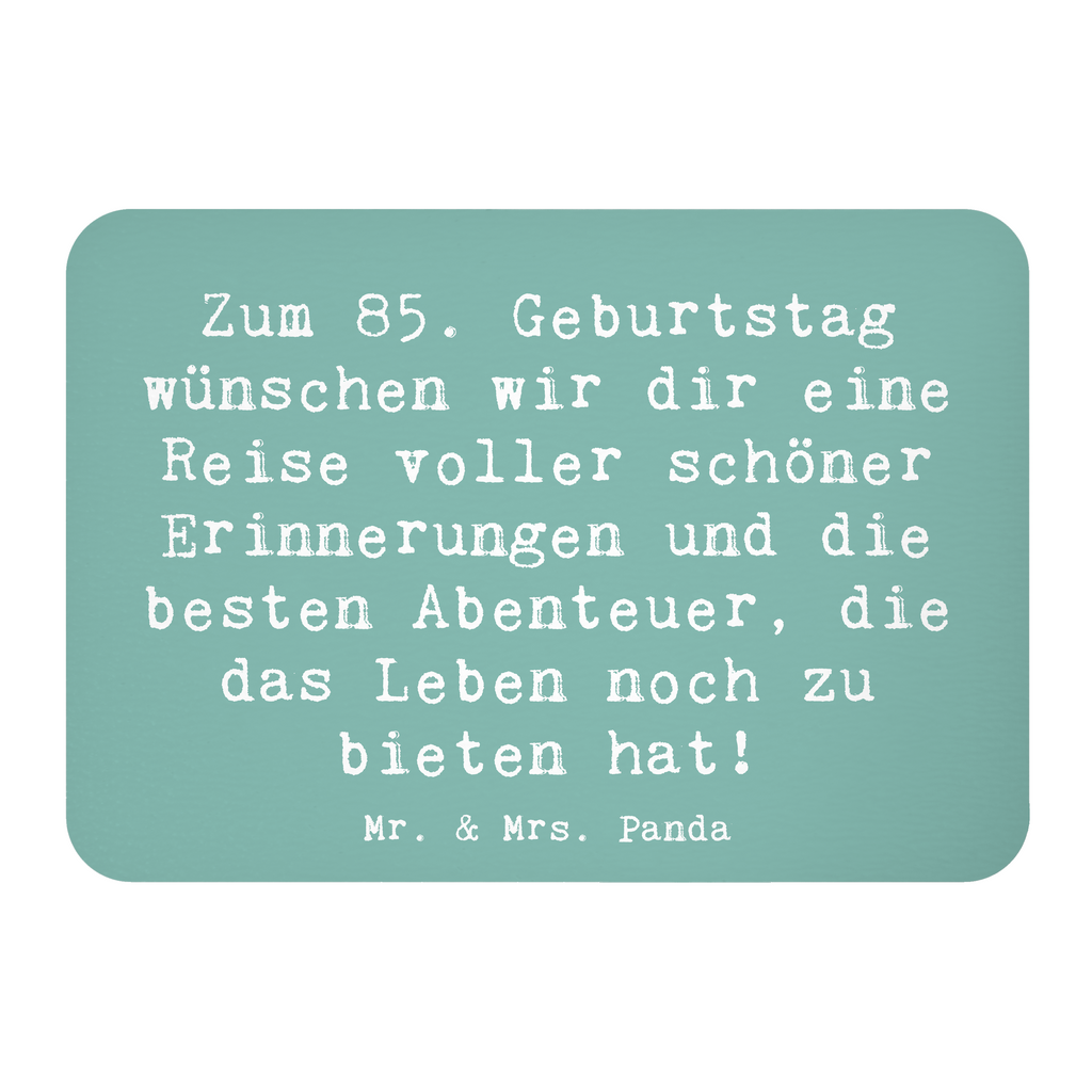 Magnet Spruch 85. Geburtstag Kühlschrankmagnet, Pinnwandmagnet, Souvenir Magnet, Motivmagnete, Dekomagnet, Whiteboard Magnet, Notiz Magnet, Kühlschrank Dekoration, Geburtstag, Geburtstagsgeschenk, Geschenk