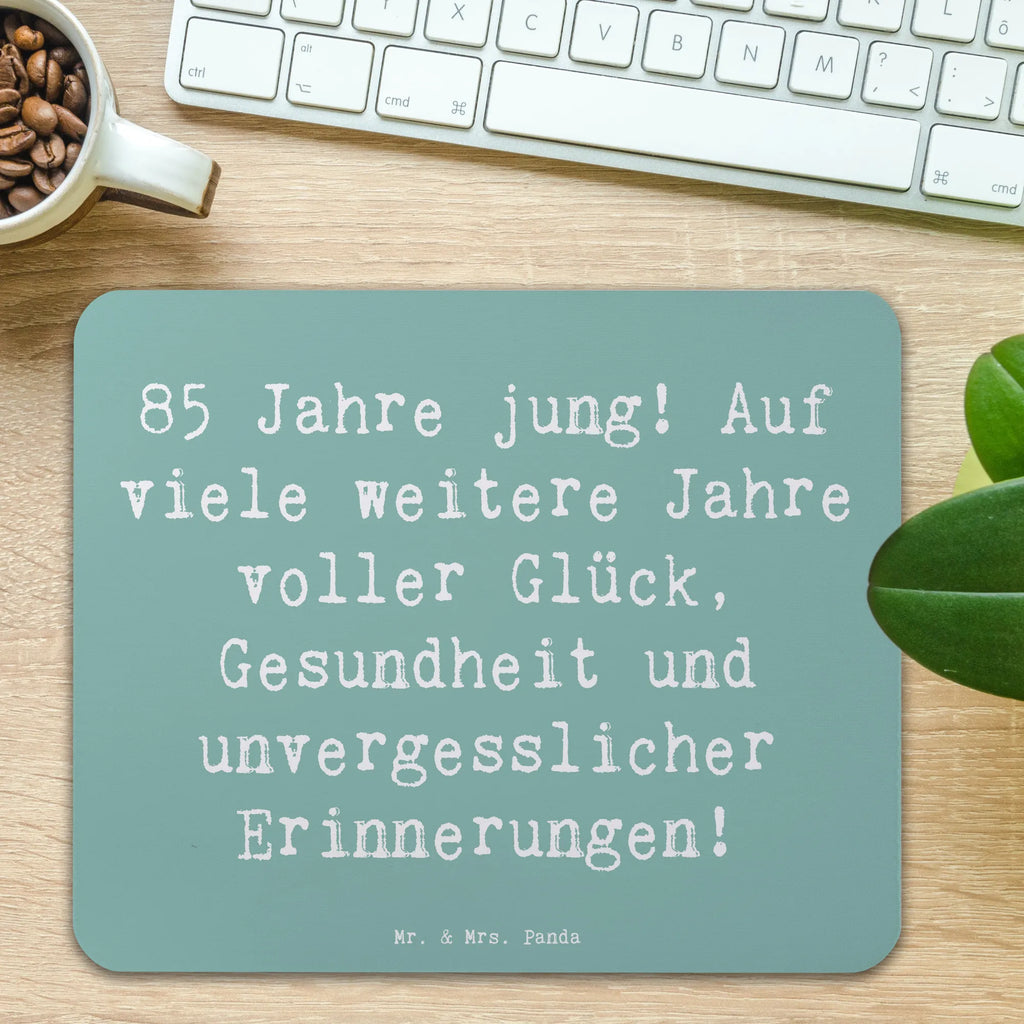 Mauspad Spruch 85. Geburtstag Freude Mousepad, Computer zubehör, Büroausstattung, PC Zubehör, Arbeitszimmer, Mauspad, Einzigartiges Mauspad, Designer Mauspad, Mausunterlage, Mauspad Büro, Geburtstag, Geburtstagsgeschenk, Geschenk