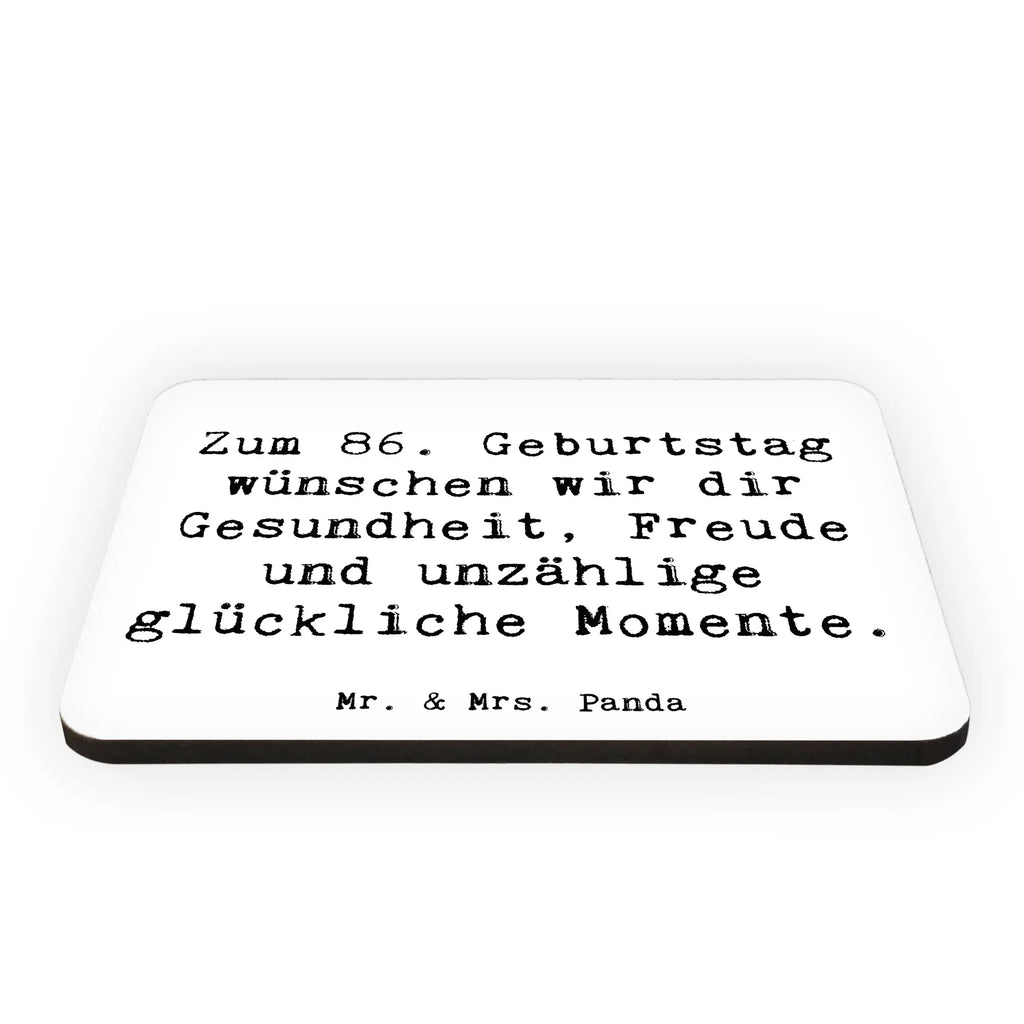 Magnet Spruch 86. Geburtstag Wünsche Kühlschrankmagnet, Pinnwandmagnet, Souvenir Magnet, Motivmagnete, Dekomagnet, Whiteboard Magnet, Notiz Magnet, Kühlschrank Dekoration, Geburtstag, Geburtstagsgeschenk, Geschenk