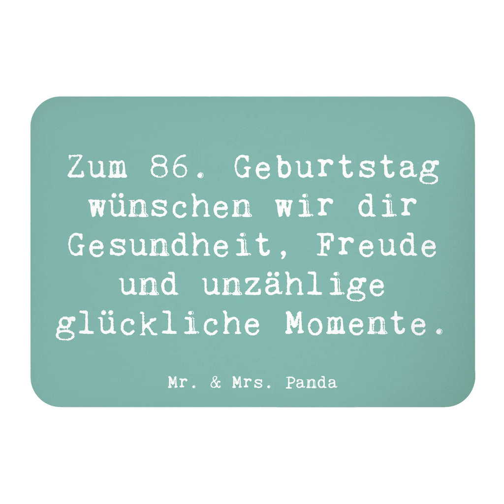 Magnet Spruch 86. Geburtstag Wünsche Kühlschrankmagnet, Pinnwandmagnet, Souvenir Magnet, Motivmagnete, Dekomagnet, Whiteboard Magnet, Notiz Magnet, Kühlschrank Dekoration, Geburtstag, Geburtstagsgeschenk, Geschenk