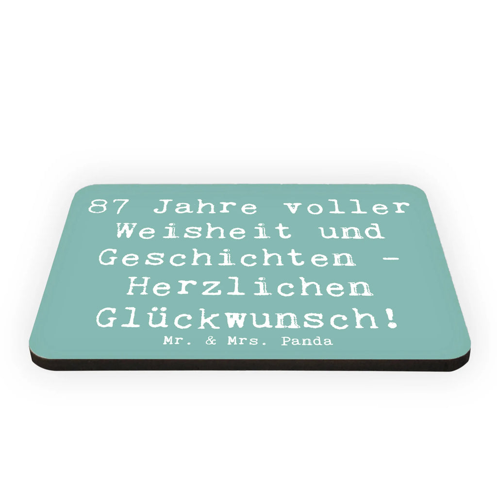 Magnet Spruch 87. Geburtstag Weisheit Kühlschrankmagnet, Pinnwandmagnet, Souvenir Magnet, Motivmagnete, Dekomagnet, Whiteboard Magnet, Notiz Magnet, Kühlschrank Dekoration, Geburtstag, Geburtstagsgeschenk, Geschenk