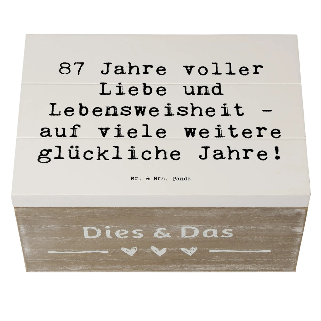 Holzkiste Spruch 87. Geburtstag Liebe Holzkiste, Kiste, Schatzkiste, Truhe, Schatulle, XXL, Erinnerungsbox, Erinnerungskiste, Dekokiste, Aufbewahrungsbox, Geschenkbox, Geschenkdose, Geburtstag, Geburtstagsgeschenk, Geschenk