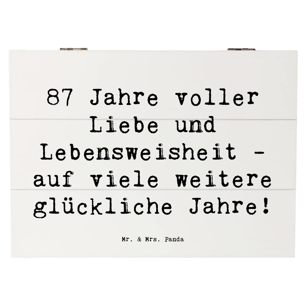 Holzkiste Spruch 87. Geburtstag Liebe Holzkiste, Kiste, Schatzkiste, Truhe, Schatulle, XXL, Erinnerungsbox, Erinnerungskiste, Dekokiste, Aufbewahrungsbox, Geschenkbox, Geschenkdose, Geburtstag, Geburtstagsgeschenk, Geschenk