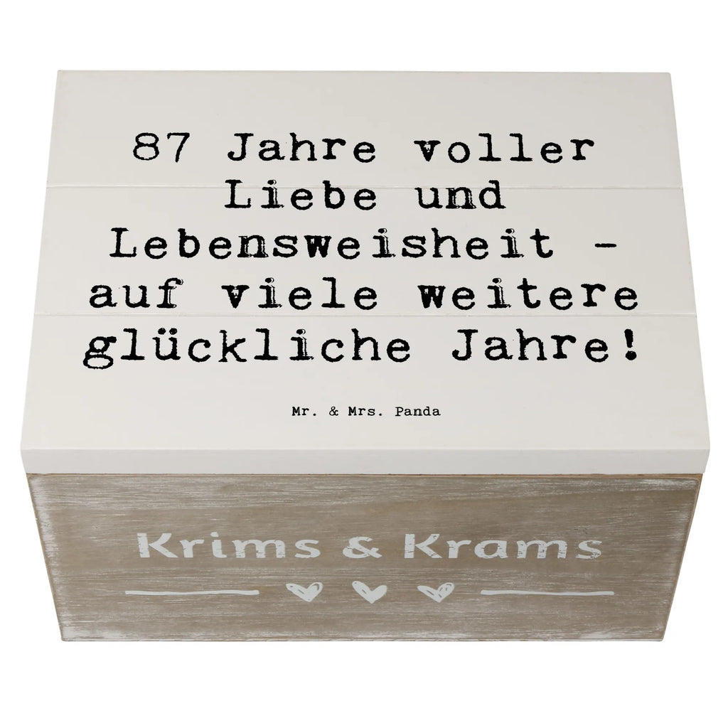 Holzkiste Spruch 87. Geburtstag Liebe Holzkiste, Kiste, Schatzkiste, Truhe, Schatulle, XXL, Erinnerungsbox, Erinnerungskiste, Dekokiste, Aufbewahrungsbox, Geschenkbox, Geschenkdose, Geburtstag, Geburtstagsgeschenk, Geschenk