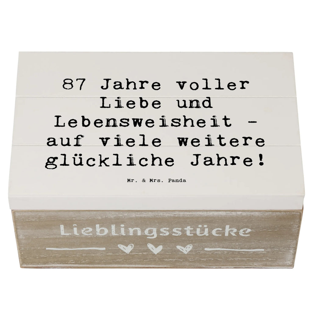 Holzkiste Spruch 87. Geburtstag Liebe Holzkiste, Kiste, Schatzkiste, Truhe, Schatulle, XXL, Erinnerungsbox, Erinnerungskiste, Dekokiste, Aufbewahrungsbox, Geschenkbox, Geschenkdose, Geburtstag, Geburtstagsgeschenk, Geschenk