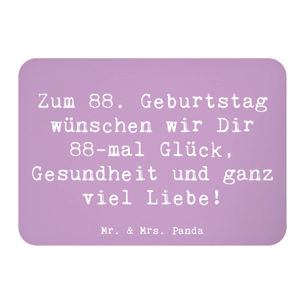 Magnet Spruch 88. Geburtstag Glückwünsche Kühlschrankmagnet, Pinnwandmagnet, Souvenir Magnet, Motivmagnete, Dekomagnet, Whiteboard Magnet, Notiz Magnet, Kühlschrank Dekoration, Geburtstag, Geburtstagsgeschenk, Geschenk