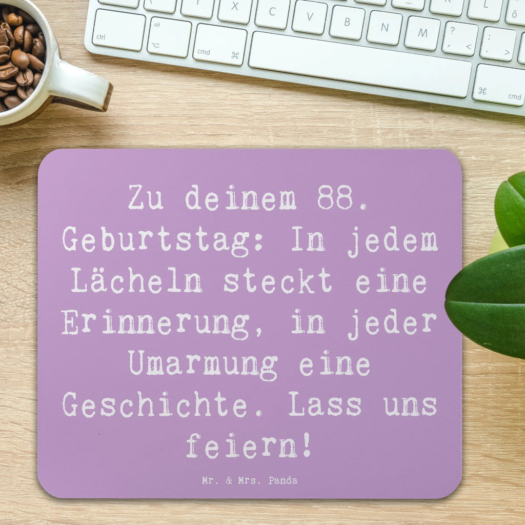 Mauspad Spruch 88 Geburtstag Mousepad, Computer zubehör, Büroausstattung, PC Zubehör, Arbeitszimmer, Mauspad, Einzigartiges Mauspad, Designer Mauspad, Mausunterlage, Mauspad Büro, Geburtstag, Geburtstagsgeschenk, Geschenk