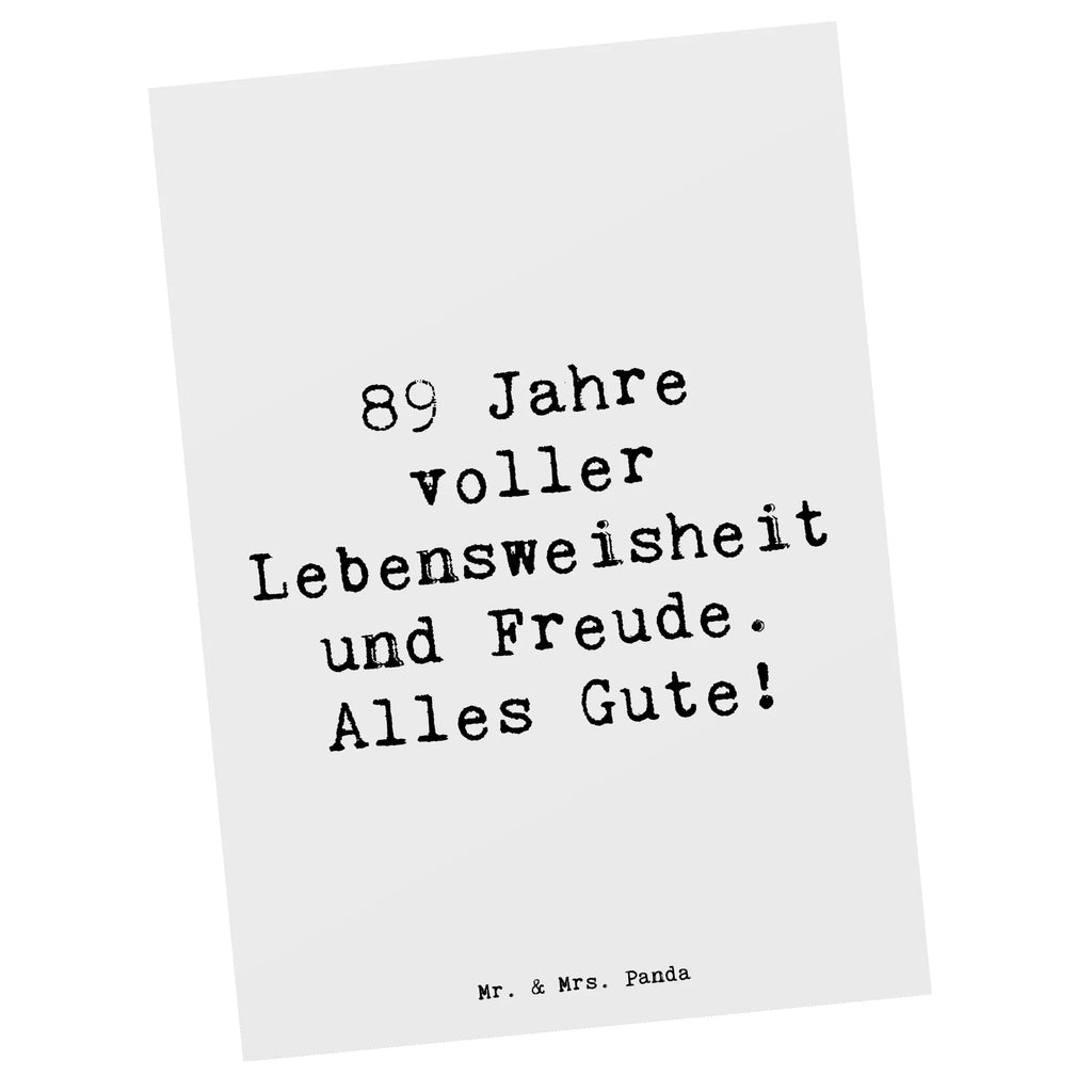 Postkarte Spruch 89. Geburtstag Freude Postkarte, Karte, Geschenkkarte, Grußkarte, Einladung, Ansichtskarte, Geburtstagskarte, Einladungskarte, Dankeskarte, Ansichtskarten, Einladung Geburtstag, Einladungskarten Geburtstag, Geburtstag, Geburtstagsgeschenk, Geschenk