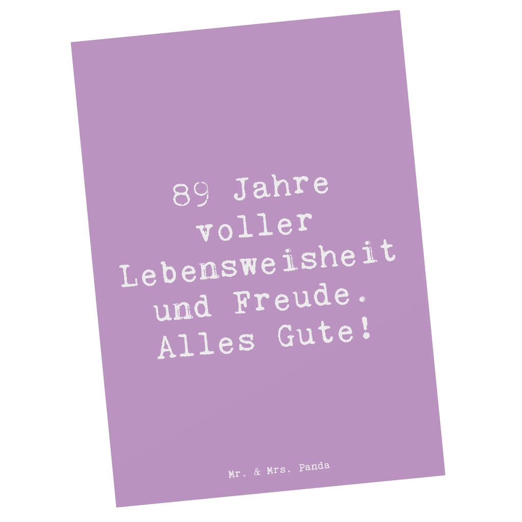 Postkarte Spruch 89. Geburtstag Freude Postkarte, Karte, Geschenkkarte, Grußkarte, Einladung, Ansichtskarte, Geburtstagskarte, Einladungskarte, Dankeskarte, Ansichtskarten, Einladung Geburtstag, Einladungskarten Geburtstag, Geburtstag, Geburtstagsgeschenk, Geschenk