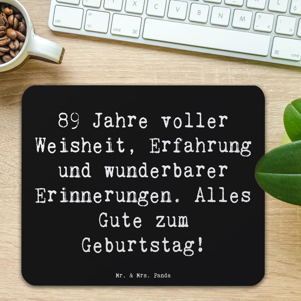 Mauspad Spruch 89. Geburtstag Mousepad, Computer zubehör, Büroausstattung, PC Zubehör, Arbeitszimmer, Mauspad, Einzigartiges Mauspad, Designer Mauspad, Mausunterlage, Mauspad Büro, Geburtstag, Geburtstagsgeschenk, Geschenk