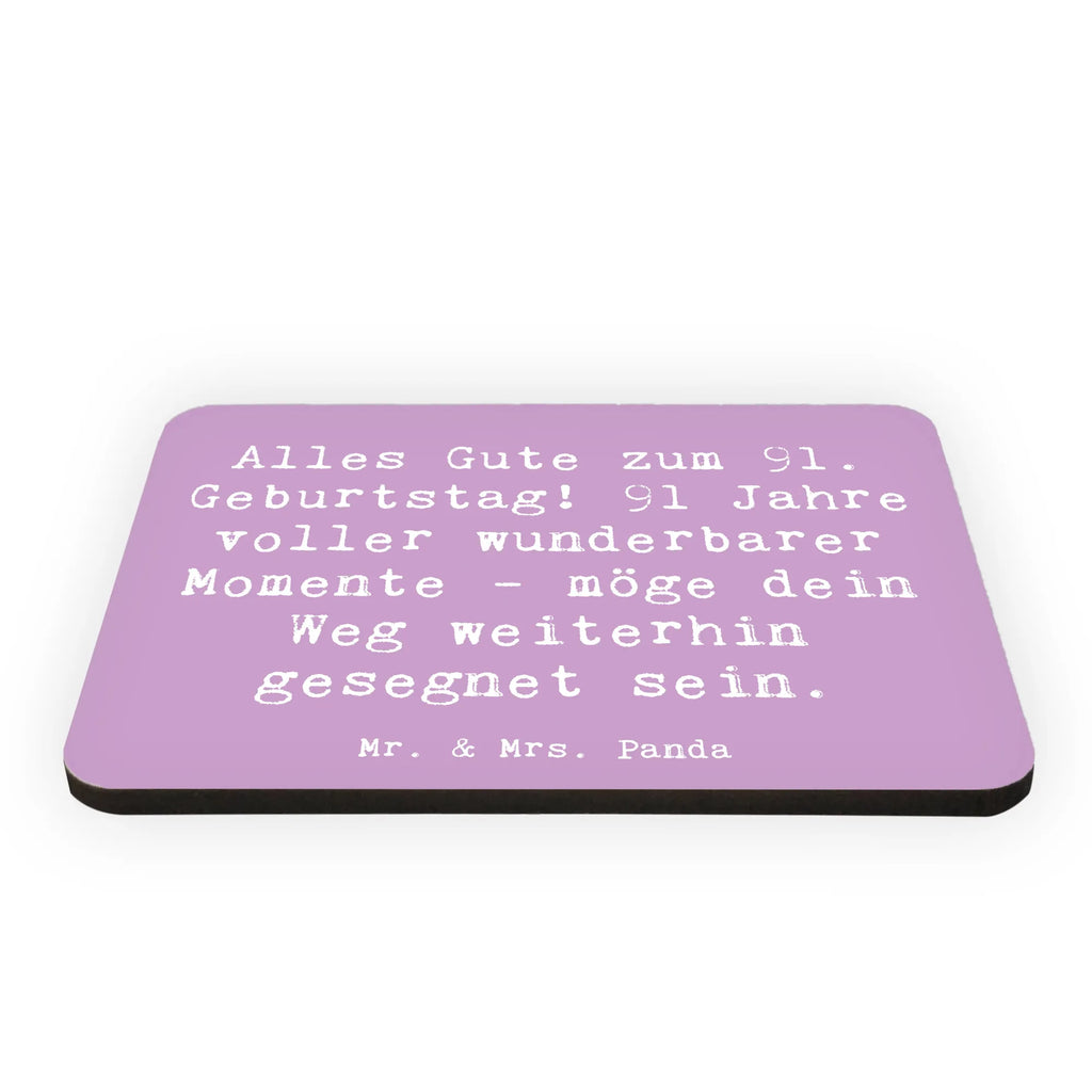 Magnet Spruch 91. Geburtstag Segen Kühlschrankmagnet, Pinnwandmagnet, Souvenir Magnet, Motivmagnete, Dekomagnet, Whiteboard Magnet, Notiz Magnet, Kühlschrank Dekoration, Geburtstag, Geburtstagsgeschenk, Geschenk