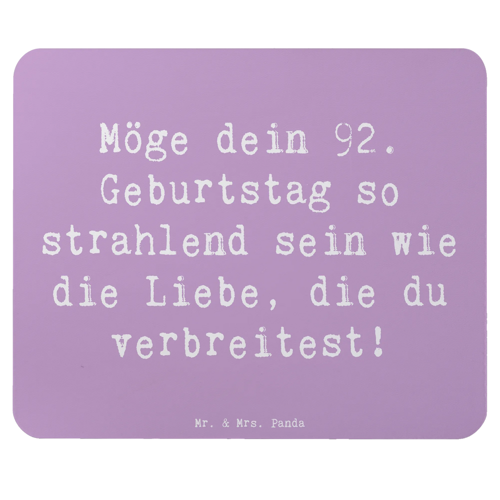 Mauspad Spruch 92. Geburtstag Strahlen Mousepad, Computer zubehör, Büroausstattung, PC Zubehör, Arbeitszimmer, Mauspad, Einzigartiges Mauspad, Designer Mauspad, Mausunterlage, Mauspad Büro, Geburtstag, Geburtstagsgeschenk, Geschenk