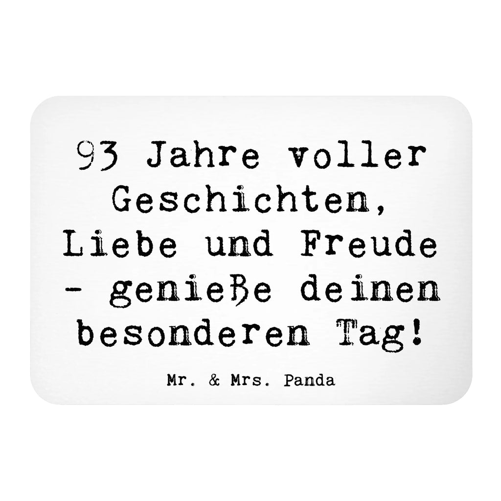 Magnet Spruch 93. Geburtstag Freude Kühlschrankmagnet, Pinnwandmagnet, Souvenir Magnet, Motivmagnete, Dekomagnet, Whiteboard Magnet, Notiz Magnet, Kühlschrank Dekoration, Geburtstag, Geburtstagsgeschenk, Geschenk