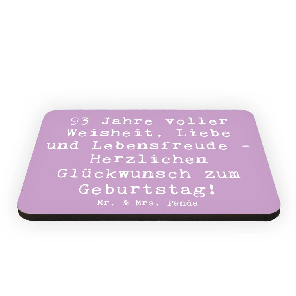 Magnet Spruch 93. Geburtstag Kühlschrankmagnet, Pinnwandmagnet, Souvenir Magnet, Motivmagnete, Dekomagnet, Whiteboard Magnet, Notiz Magnet, Kühlschrank Dekoration, Geburtstag, Geburtstagsgeschenk, Geschenk