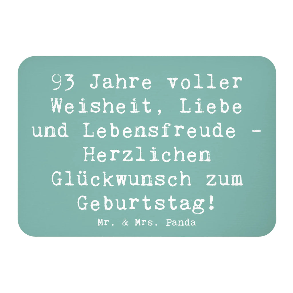 Magnet Spruch 93. Geburtstag Kühlschrankmagnet, Pinnwandmagnet, Souvenir Magnet, Motivmagnete, Dekomagnet, Whiteboard Magnet, Notiz Magnet, Kühlschrank Dekoration, Geburtstag, Geburtstagsgeschenk, Geschenk