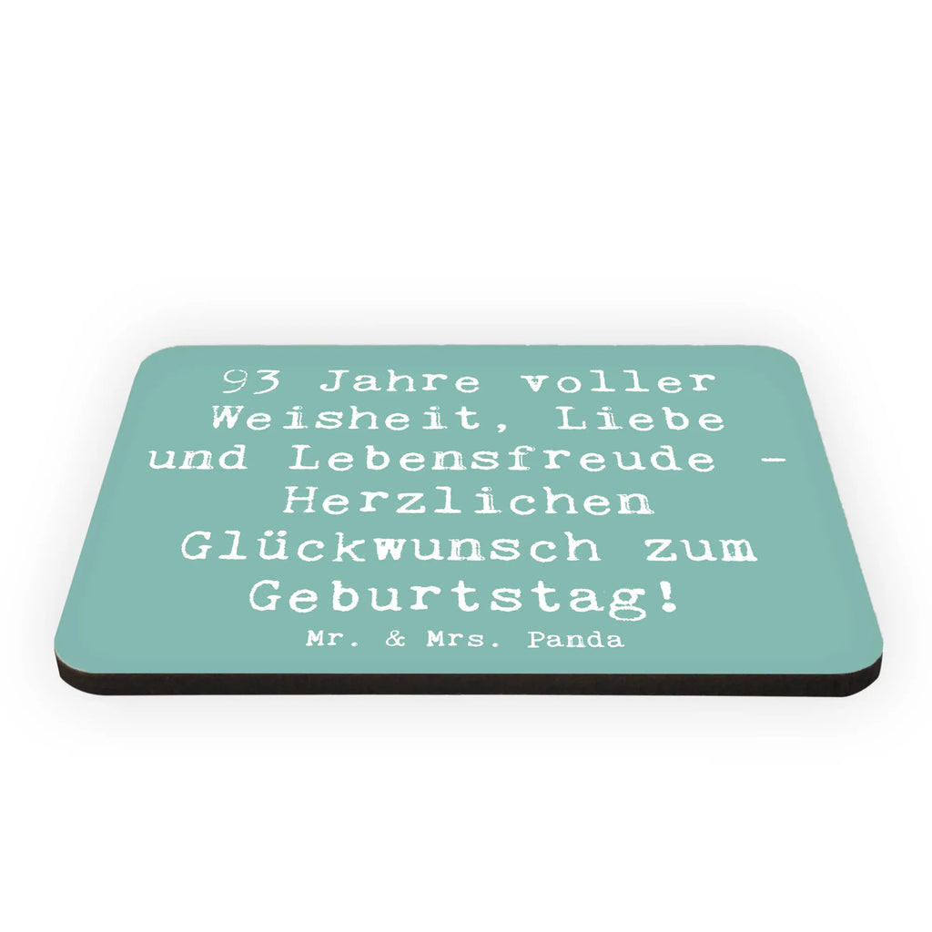 Magnet Spruch 93. Geburtstag Kühlschrankmagnet, Pinnwandmagnet, Souvenir Magnet, Motivmagnete, Dekomagnet, Whiteboard Magnet, Notiz Magnet, Kühlschrank Dekoration, Geburtstag, Geburtstagsgeschenk, Geschenk