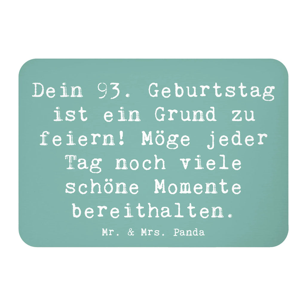 Magnet Spruch 93. Geburtstag Freude Kühlschrankmagnet, Pinnwandmagnet, Souvenir Magnet, Motivmagnete, Dekomagnet, Whiteboard Magnet, Notiz Magnet, Kühlschrank Dekoration, Geburtstag, Geburtstagsgeschenk, Geschenk