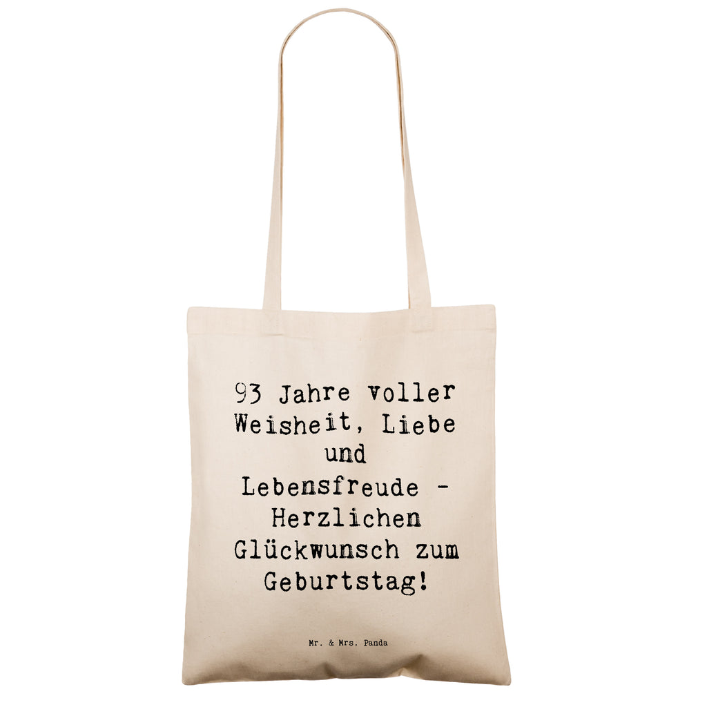 Tragetasche Spruch 93. Geburtstag Beuteltasche, Beutel, Einkaufstasche, Jutebeutel, Stoffbeutel, Tasche, Shopper, Umhängetasche, Strandtasche, Schultertasche, Stofftasche, Tragetasche, Badetasche, Jutetasche, Einkaufstüte, Laptoptasche, Geburtstag, Geburtstagsgeschenk, Geschenk