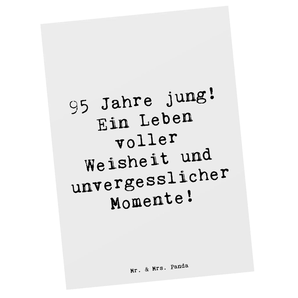 Postkarte Spruch 95. Geburtstag Weisheit Postkarte, Karte, Geschenkkarte, Grußkarte, Einladung, Ansichtskarte, Geburtstagskarte, Einladungskarte, Dankeskarte, Ansichtskarten, Einladung Geburtstag, Einladungskarten Geburtstag, Geburtstag, Geburtstagsgeschenk, Geschenk