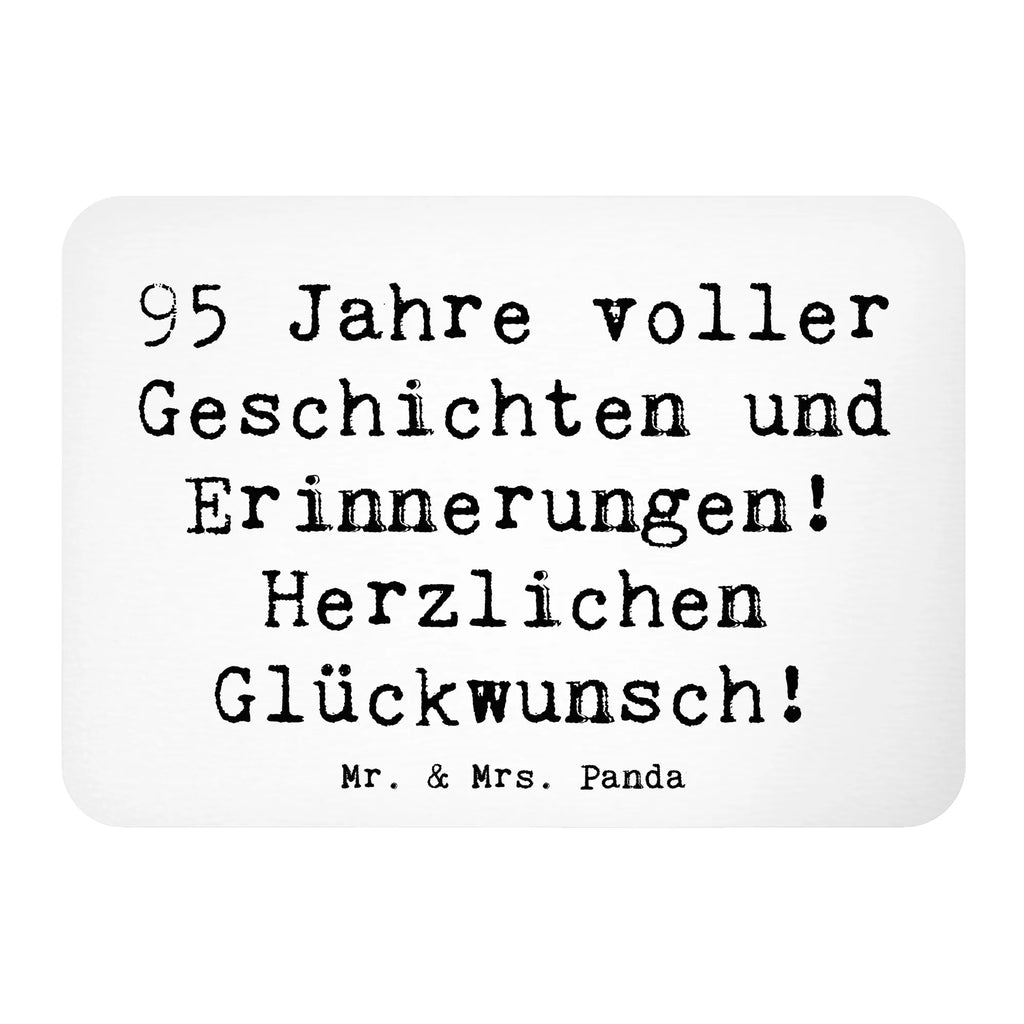 Magnet Spruch 95. Geburtstag Kühlschrankmagnet, Pinnwandmagnet, Souvenir Magnet, Motivmagnete, Dekomagnet, Whiteboard Magnet, Notiz Magnet, Kühlschrank Dekoration, Geburtstag, Geburtstagsgeschenk, Geschenk