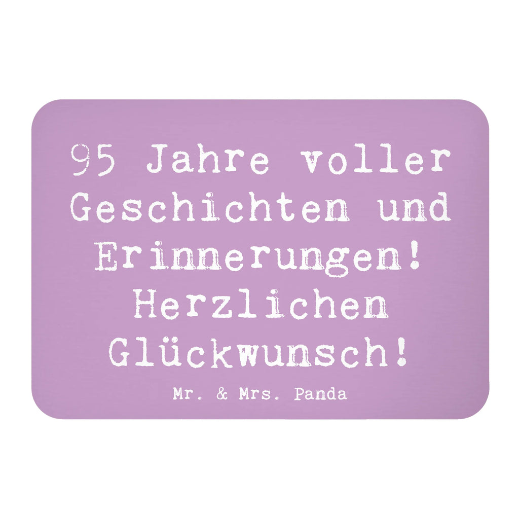 Magnet Spruch 95. Geburtstag Kühlschrankmagnet, Pinnwandmagnet, Souvenir Magnet, Motivmagnete, Dekomagnet, Whiteboard Magnet, Notiz Magnet, Kühlschrank Dekoration, Geburtstag, Geburtstagsgeschenk, Geschenk