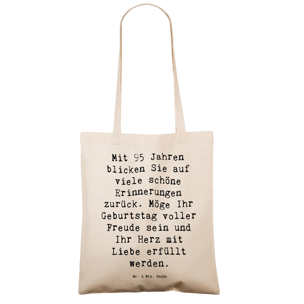 Tragetasche Spruch 95. Geburtstag Erinnerungen Beuteltasche, Beutel, Einkaufstasche, Jutebeutel, Stoffbeutel, Tasche, Shopper, Umhängetasche, Strandtasche, Schultertasche, Stofftasche, Tragetasche, Badetasche, Jutetasche, Einkaufstüte, Laptoptasche, Geburtstag, Geburtstagsgeschenk, Geschenk