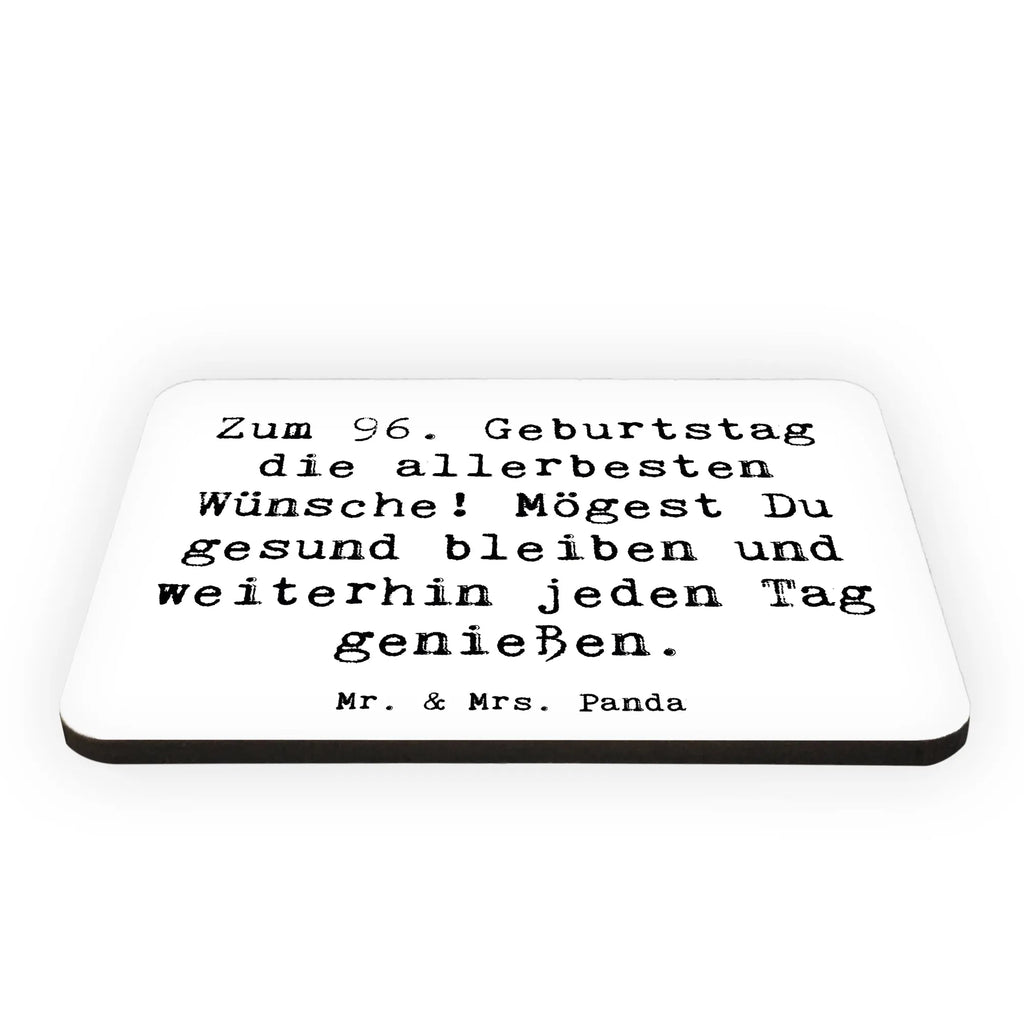 Magnet Spruch 96. Geburtstag Kühlschrankmagnet, Pinnwandmagnet, Souvenir Magnet, Motivmagnete, Dekomagnet, Whiteboard Magnet, Notiz Magnet, Kühlschrank Dekoration, Geburtstag, Geburtstagsgeschenk, Geschenk