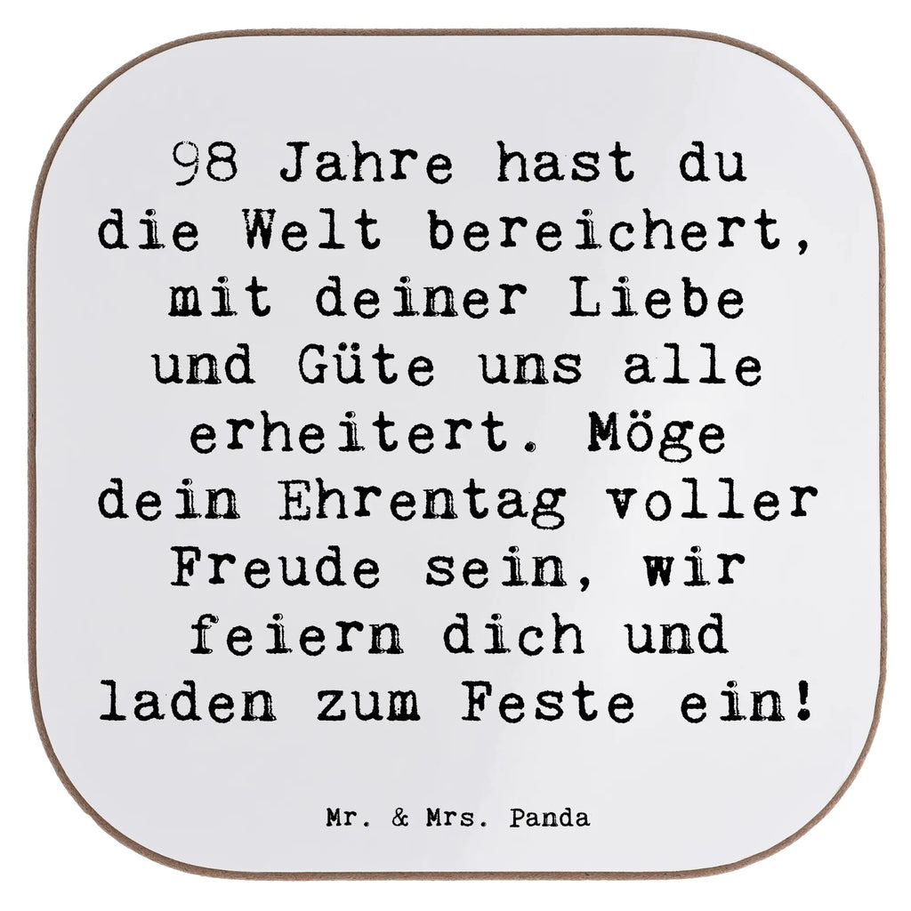 Untersetzer Spruch 98. Geburtstag Untersetzer, Bierdeckel, Glasuntersetzer, Untersetzer Gläser, Getränkeuntersetzer, Untersetzer aus Holz, Untersetzer für Gläser, Korkuntersetzer, Untersetzer Holz, Holzuntersetzer, Tassen Untersetzer, Untersetzer Design, Geburtstag, Geburtstagsgeschenk, Geschenk