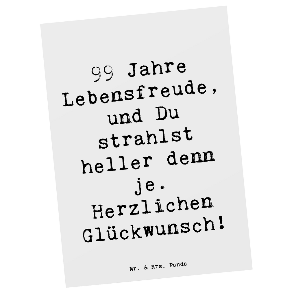 Postkarte Spruch 99. Geburtstag Lebensfreude Postkarte, Karte, Geschenkkarte, Grußkarte, Einladung, Ansichtskarte, Geburtstagskarte, Einladungskarte, Dankeskarte, Ansichtskarten, Einladung Geburtstag, Einladungskarten Geburtstag, Geburtstag, Geburtstagsgeschenk, Geschenk