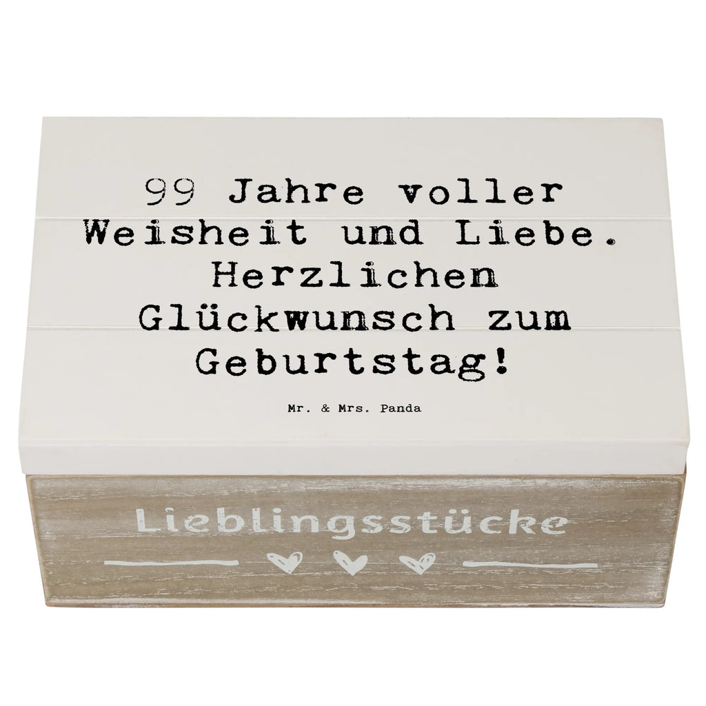 Holzkiste Spruch 99. Geburtstag Holzkiste, Kiste, Schatzkiste, Truhe, Schatulle, XXL, Erinnerungsbox, Erinnerungskiste, Dekokiste, Aufbewahrungsbox, Geschenkbox, Geschenkdose, Geburtstag, Geburtstagsgeschenk, Geschenk