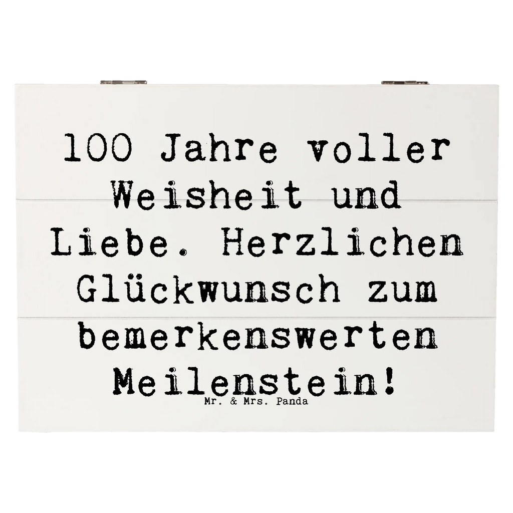 Holzkiste Spruch 100. Geburtstag Holzkiste, Kiste, Schatzkiste, Truhe, Schatulle, XXL, Erinnerungsbox, Erinnerungskiste, Dekokiste, Aufbewahrungsbox, Geschenkbox, Geschenkdose, Geburtstag, Geburtstagsgeschenk, Geschenk