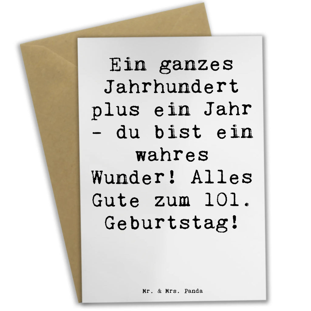 Grußkarte Spruch 101 Geburtstag Grußkarte, Klappkarte, Einladungskarte, Glückwunschkarte, Hochzeitskarte, Geburtstagskarte, Karte, Ansichtskarten, Geburtstag, Geburtstagsgeschenk, Geschenk