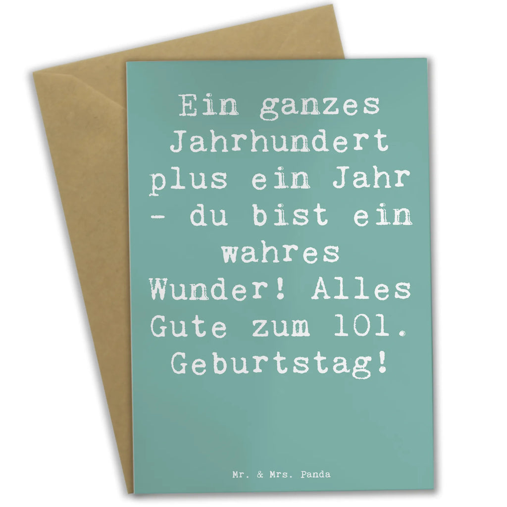 Grußkarte Spruch 101 Geburtstag Grußkarte, Klappkarte, Einladungskarte, Glückwunschkarte, Hochzeitskarte, Geburtstagskarte, Karte, Ansichtskarten, Geburtstag, Geburtstagsgeschenk, Geschenk