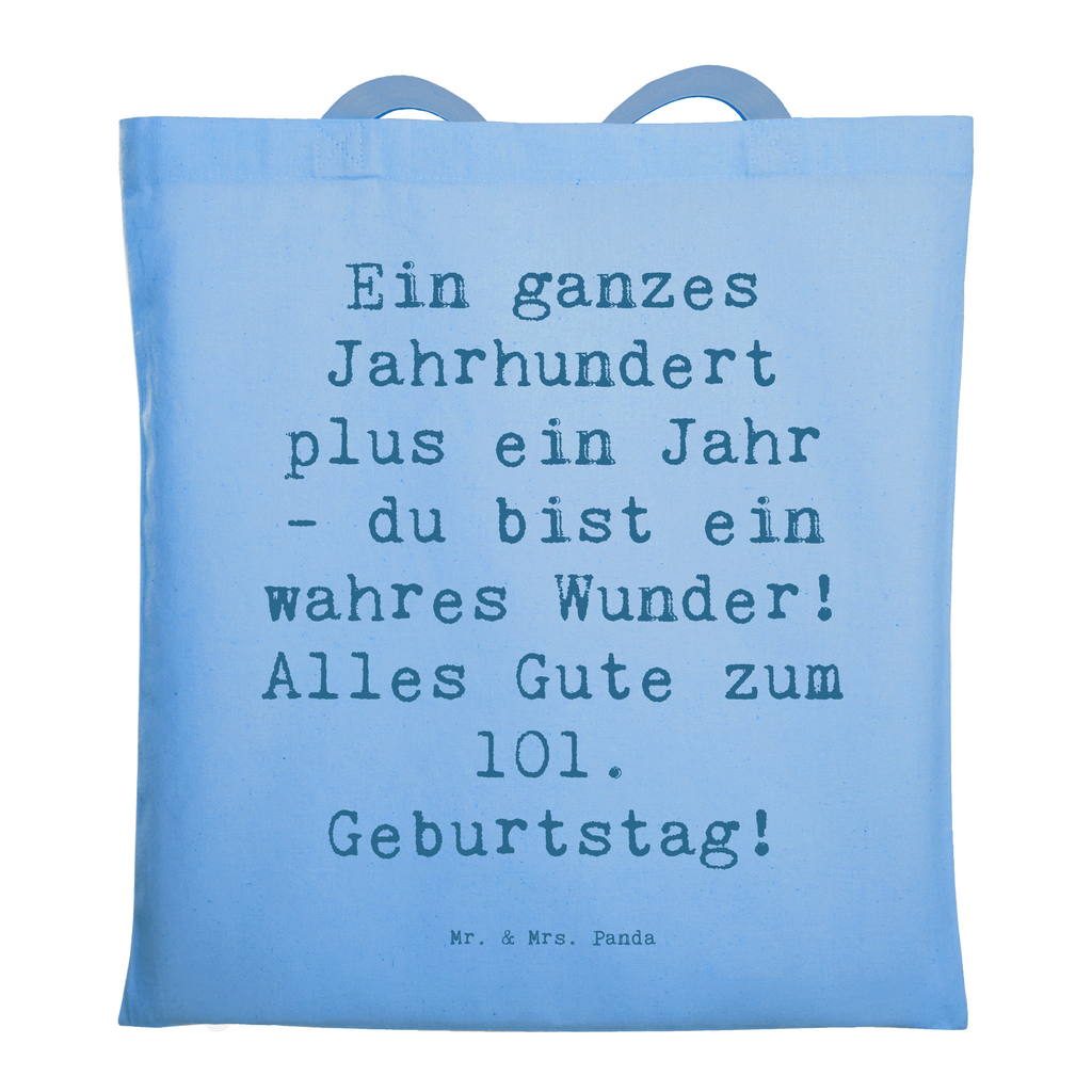 Tragetasche Spruch 101 Geburtstag Beuteltasche, Beutel, Einkaufstasche, Jutebeutel, Stoffbeutel, Tasche, Shopper, Umhängetasche, Strandtasche, Schultertasche, Stofftasche, Tragetasche, Badetasche, Jutetasche, Einkaufstüte, Laptoptasche, Geburtstag, Geburtstagsgeschenk, Geschenk