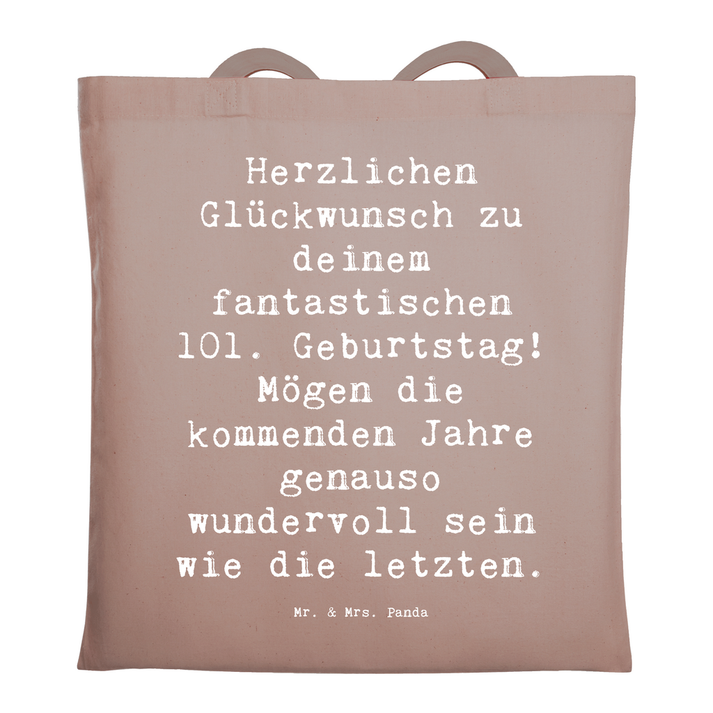 Tragetasche Spruch 101. Geburtstag Beuteltasche, Beutel, Einkaufstasche, Jutebeutel, Stoffbeutel, Tasche, Shopper, Umhängetasche, Strandtasche, Schultertasche, Stofftasche, Tragetasche, Badetasche, Jutetasche, Einkaufstüte, Laptoptasche, Geburtstag, Geburtstagsgeschenk, Geschenk