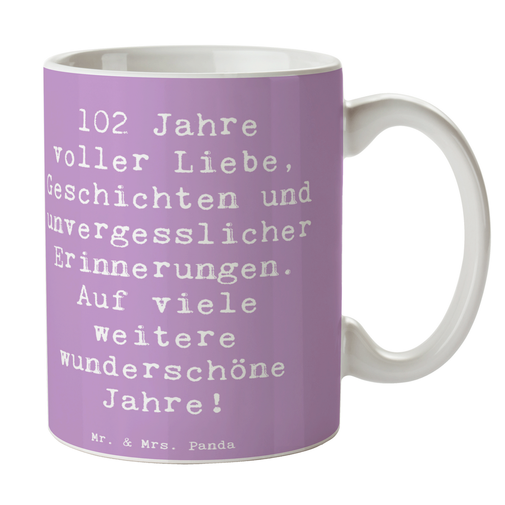 Tasse Spruch 102. Geburtstag Tasse, Kaffeetasse, Teetasse, Becher, Kaffeebecher, Teebecher, Keramiktasse, Porzellantasse, Büro Tasse, Geschenk Tasse, Tasse Sprüche, Tasse Motive, Kaffeetassen, Tasse bedrucken, Designer Tasse, Cappuccino Tassen, Schöne Teetassen, Geburtstag, Geburtstagsgeschenk, Geschenk