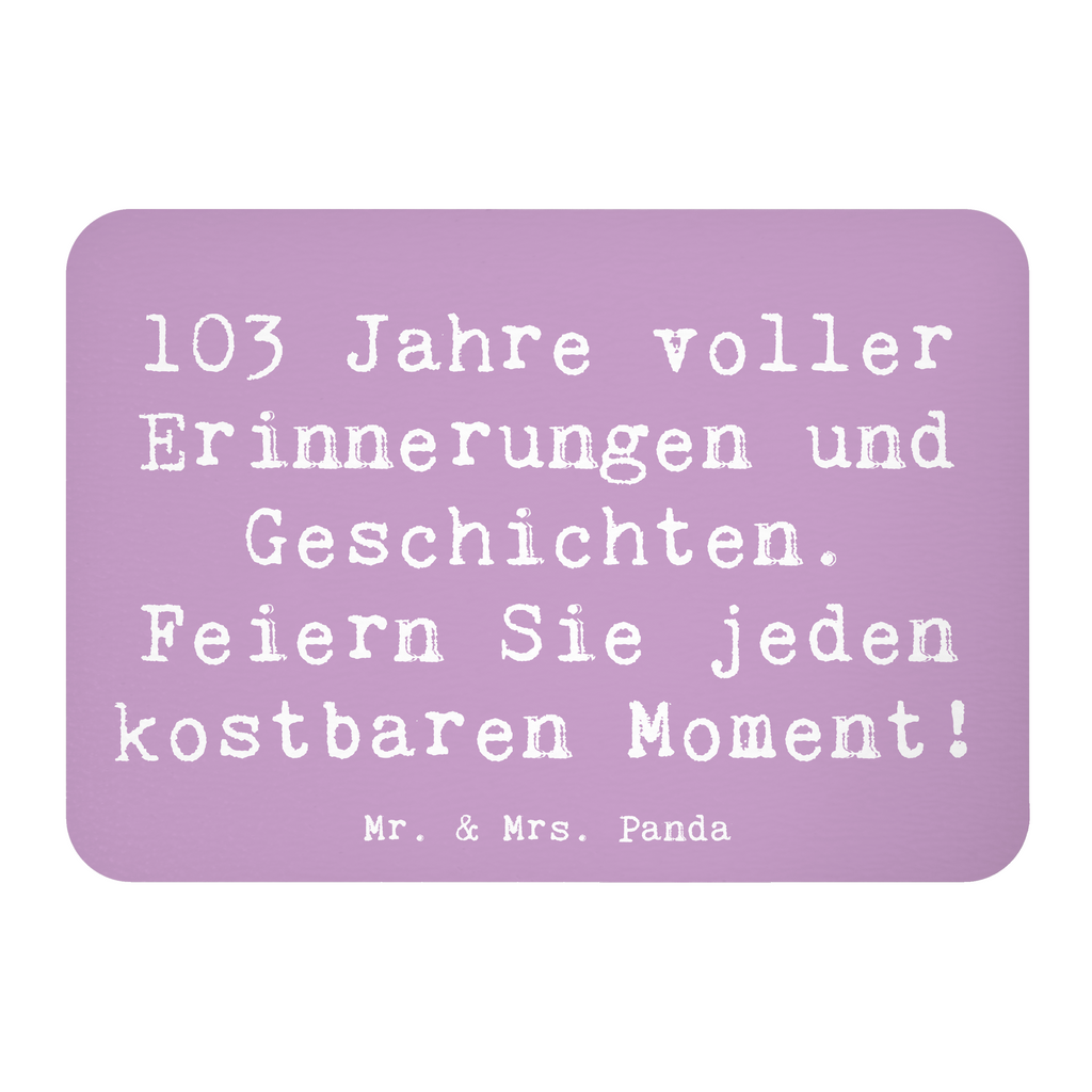 Magnet Spruch 103. Geburtstag Erinnerungen Kühlschrankmagnet, Pinnwandmagnet, Souvenir Magnet, Motivmagnete, Dekomagnet, Whiteboard Magnet, Notiz Magnet, Kühlschrank Dekoration, Geburtstag, Geburtstagsgeschenk, Geschenk