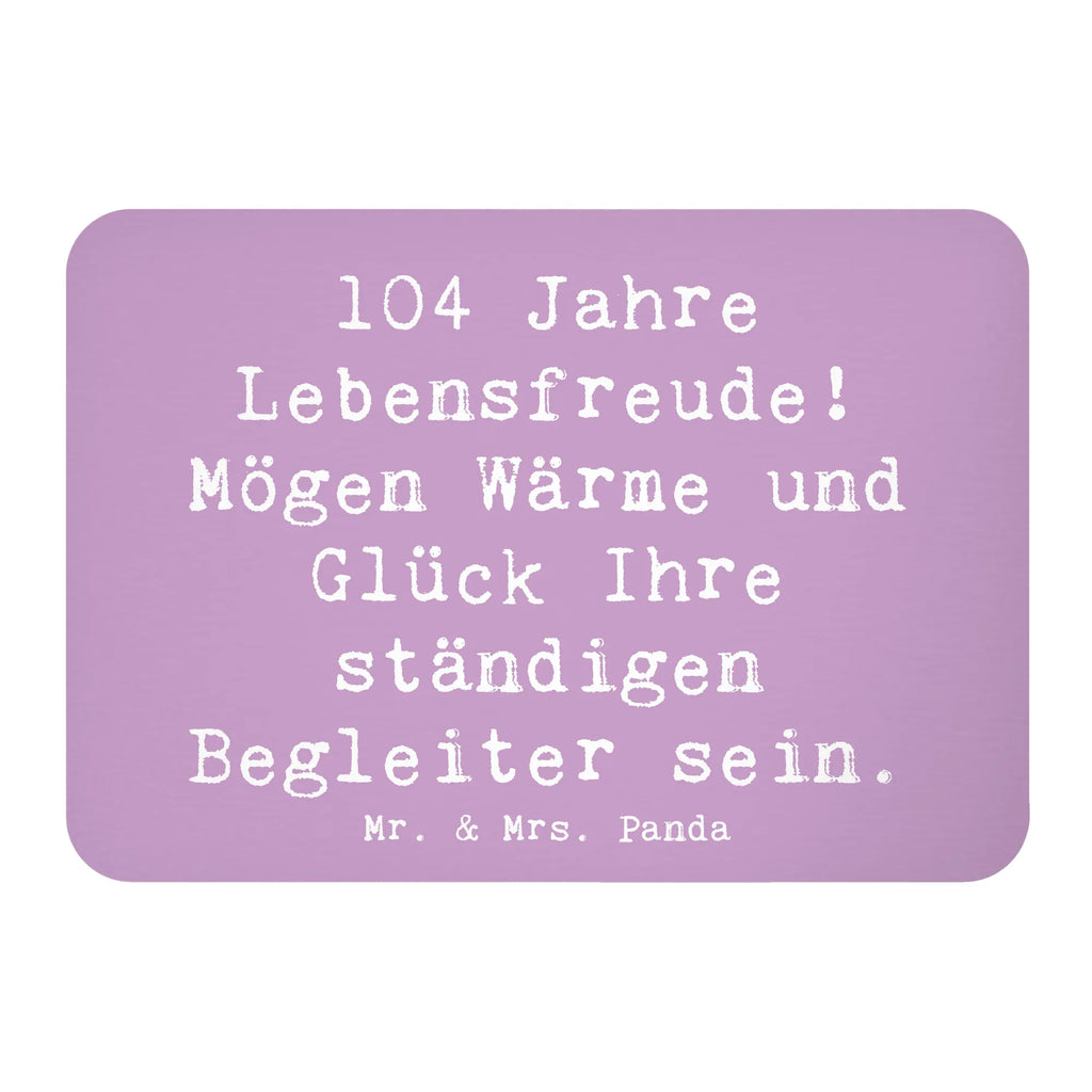 Magnet Spruch 104. Geburtstag Lebensfreude Kühlschrankmagnet, Pinnwandmagnet, Souvenir Magnet, Motivmagnete, Dekomagnet, Whiteboard Magnet, Notiz Magnet, Kühlschrank Dekoration, Geburtstag, Geburtstagsgeschenk, Geschenk