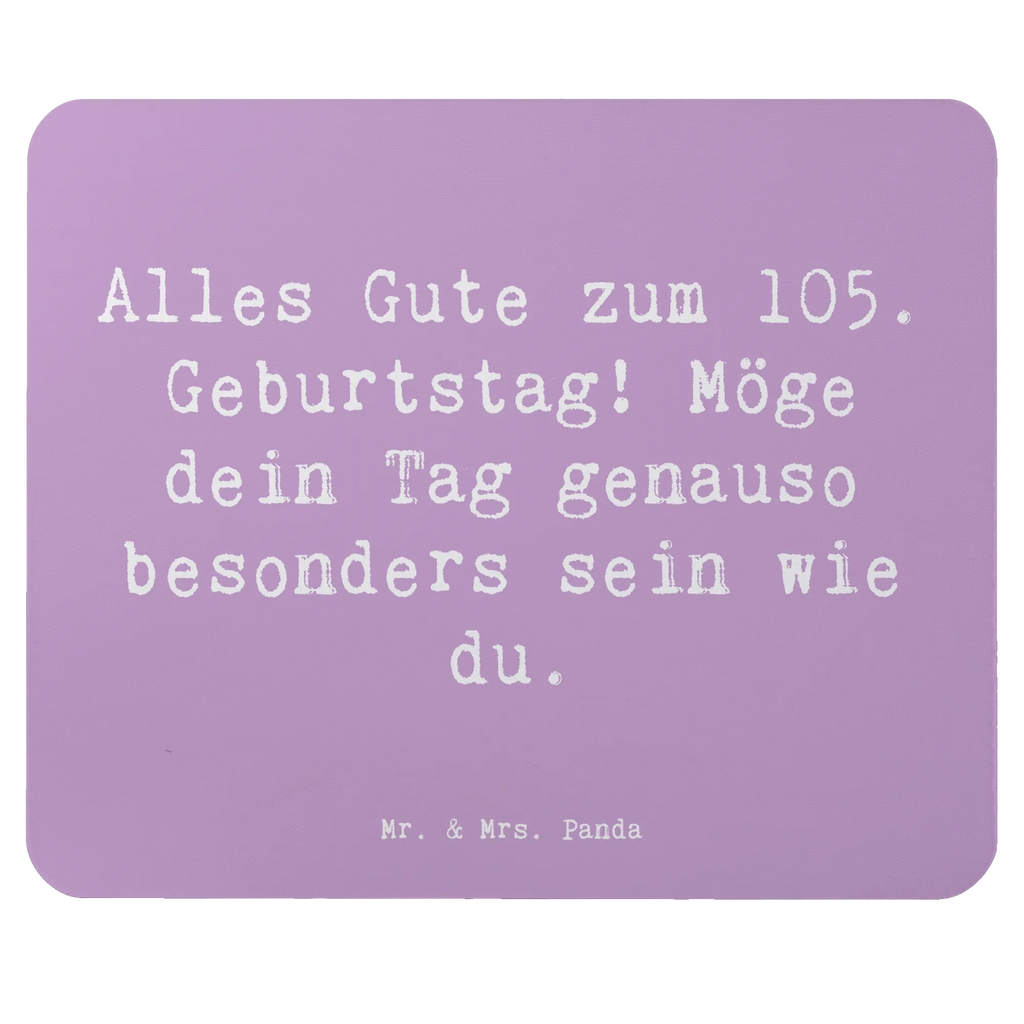 Mauspad Spruch 105. Geburtstag Mousepad, Computer zubehör, Büroausstattung, PC Zubehör, Arbeitszimmer, Mauspad, Einzigartiges Mauspad, Designer Mauspad, Mausunterlage, Mauspad Büro, Geburtstag, Geburtstagsgeschenk, Geschenk