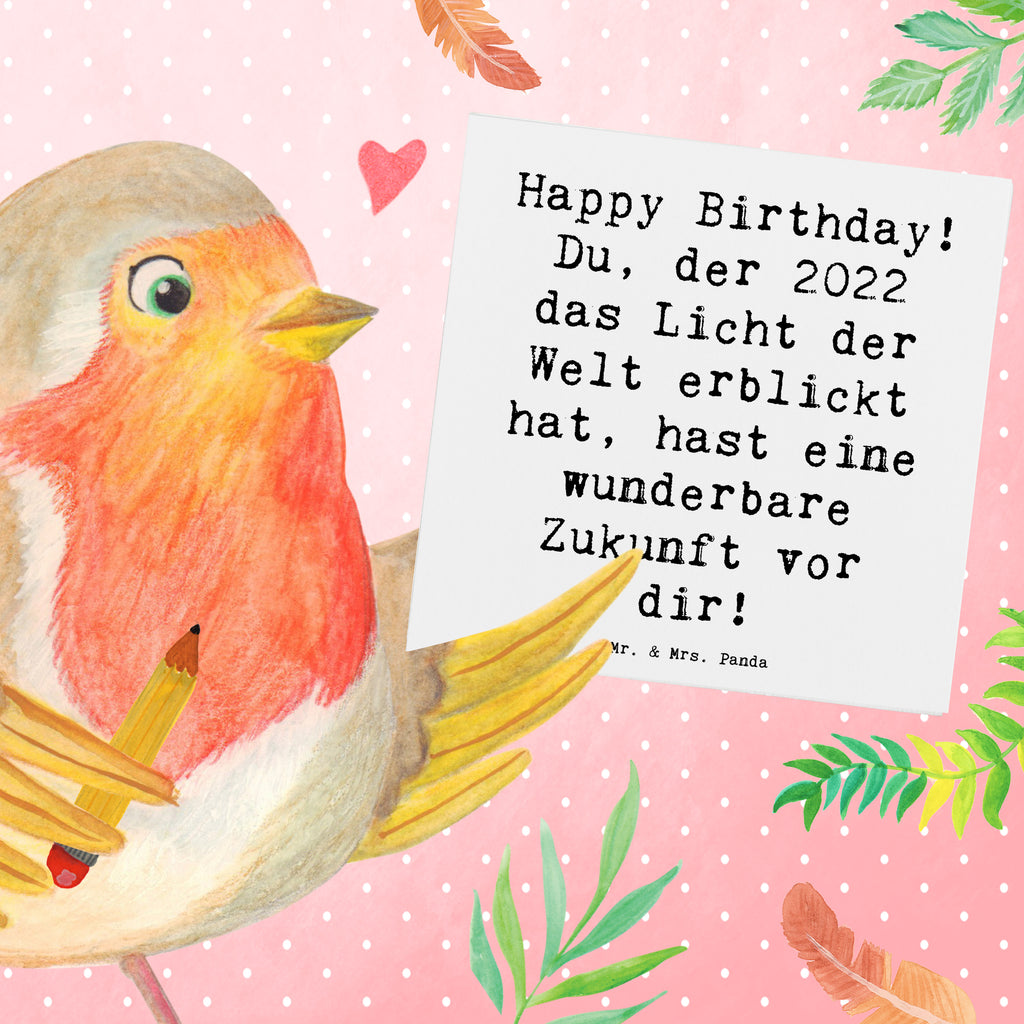 Deluxe Karte Spruch 2022 Geburtstag Karte, Grußkarte, Klappkarte, Einladungskarte, Glückwunschkarte, Hochzeitskarte, Geburtstagskarte, Hochwertige Grußkarte, Hochwertige Klappkarte, Geburtstag, Geburtstagsgeschenk, Geschenk