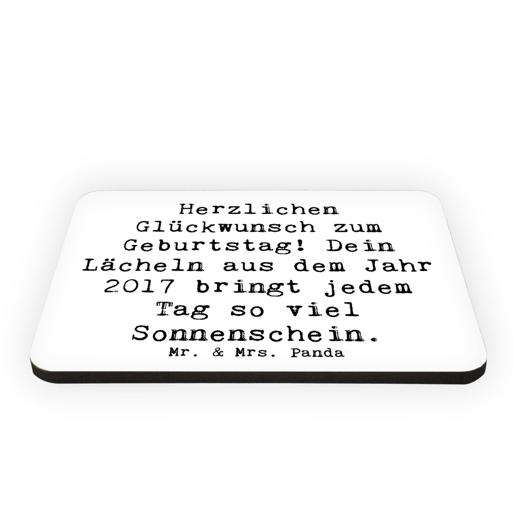 Magnet Spruch 2017 Geburtstag Lächeln Kühlschrankmagnet, Pinnwandmagnet, Souvenir Magnet, Motivmagnete, Dekomagnet, Whiteboard Magnet, Notiz Magnet, Kühlschrank Dekoration, Geburtstag, Geburtstagsgeschenk, Geschenk