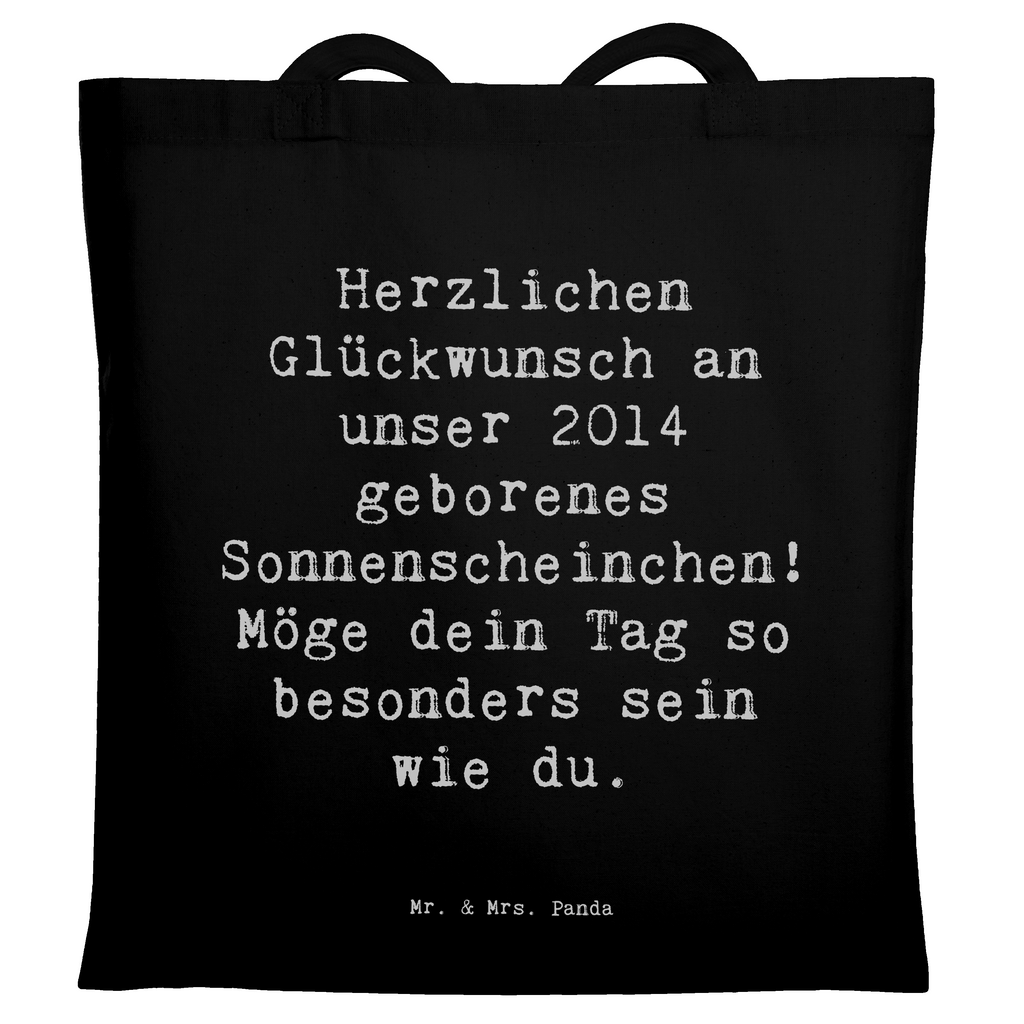 Tragetasche Spruch 2014 Geburtstag Sonnenschein Beuteltasche, Beutel, Einkaufstasche, Jutebeutel, Stoffbeutel, Tasche, Shopper, Umhängetasche, Strandtasche, Schultertasche, Stofftasche, Tragetasche, Badetasche, Jutetasche, Einkaufstüte, Laptoptasche, Geburtstag, Geburtstagsgeschenk, Geschenk