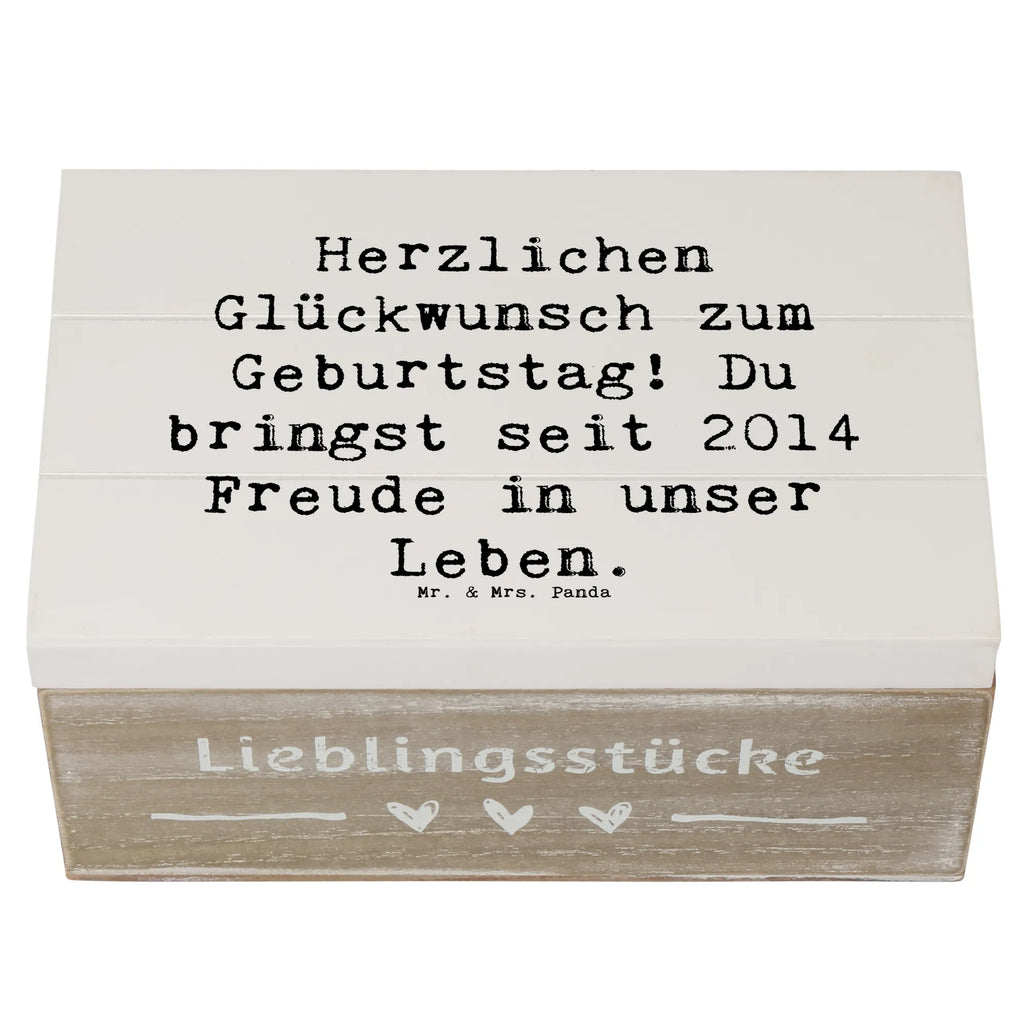 Holzkiste Spruch 2014 Geburtstag Freude Holzkiste, Kiste, Schatzkiste, Truhe, Schatulle, XXL, Erinnerungsbox, Erinnerungskiste, Dekokiste, Aufbewahrungsbox, Geschenkbox, Geschenkdose, Geburtstag, Geburtstagsgeschenk, Geschenk