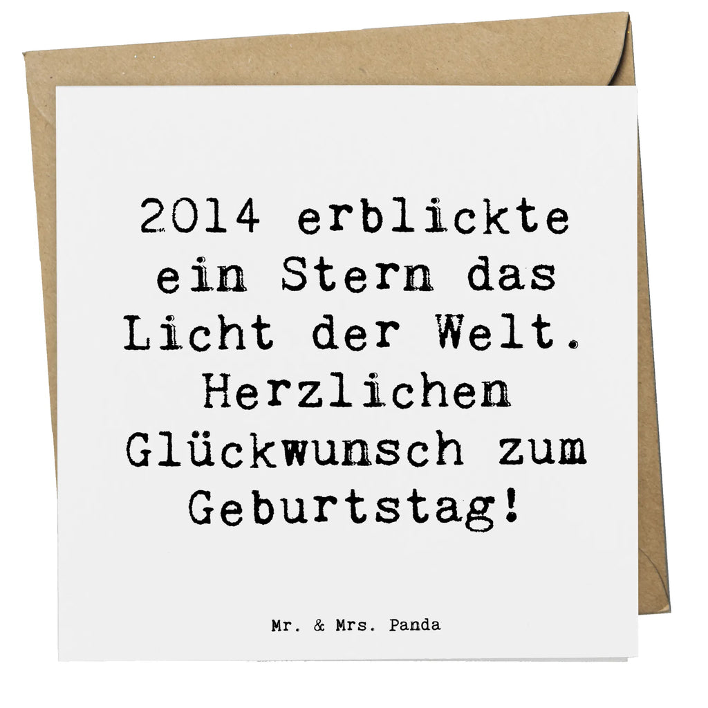 Deluxe Karte Spruch 2014 Geburtstag Stern Karte, Grußkarte, Klappkarte, Einladungskarte, Glückwunschkarte, Hochzeitskarte, Geburtstagskarte, Hochwertige Grußkarte, Hochwertige Klappkarte, Geburtstag, Geburtstagsgeschenk, Geschenk