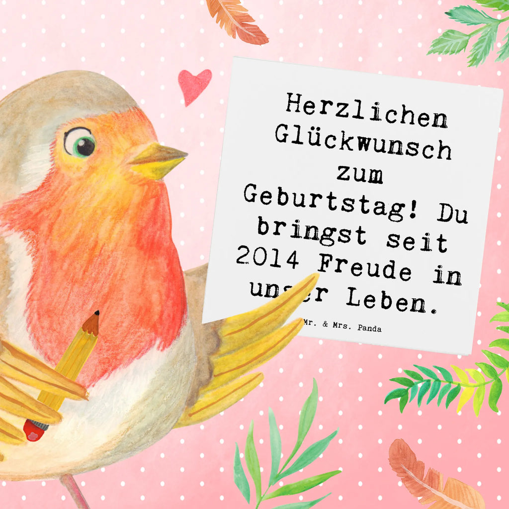 Deluxe Karte Spruch 2014 Geburtstag Freude Karte, Grußkarte, Klappkarte, Einladungskarte, Glückwunschkarte, Hochzeitskarte, Geburtstagskarte, Hochwertige Grußkarte, Hochwertige Klappkarte, Geburtstag, Geburtstagsgeschenk, Geschenk