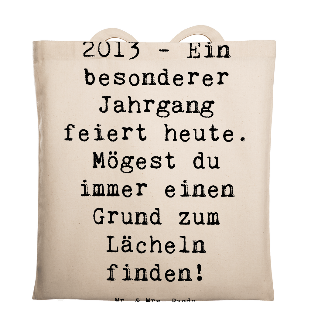 Tragetasche Spruch 2013 Geburtstag Freude Beuteltasche, Beutel, Einkaufstasche, Jutebeutel, Stoffbeutel, Tasche, Shopper, Umhängetasche, Strandtasche, Schultertasche, Stofftasche, Tragetasche, Badetasche, Jutetasche, Einkaufstüte, Laptoptasche, Geburtstag, Geburtstagsgeschenk, Geschenk