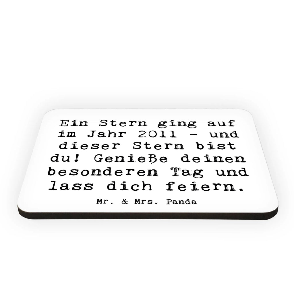 Magnet Spruch 2011 Geburtstag Stern Kühlschrankmagnet, Pinnwandmagnet, Souvenir Magnet, Motivmagnete, Dekomagnet, Whiteboard Magnet, Notiz Magnet, Kühlschrank Dekoration, Geburtstag, Geburtstagsgeschenk, Geschenk