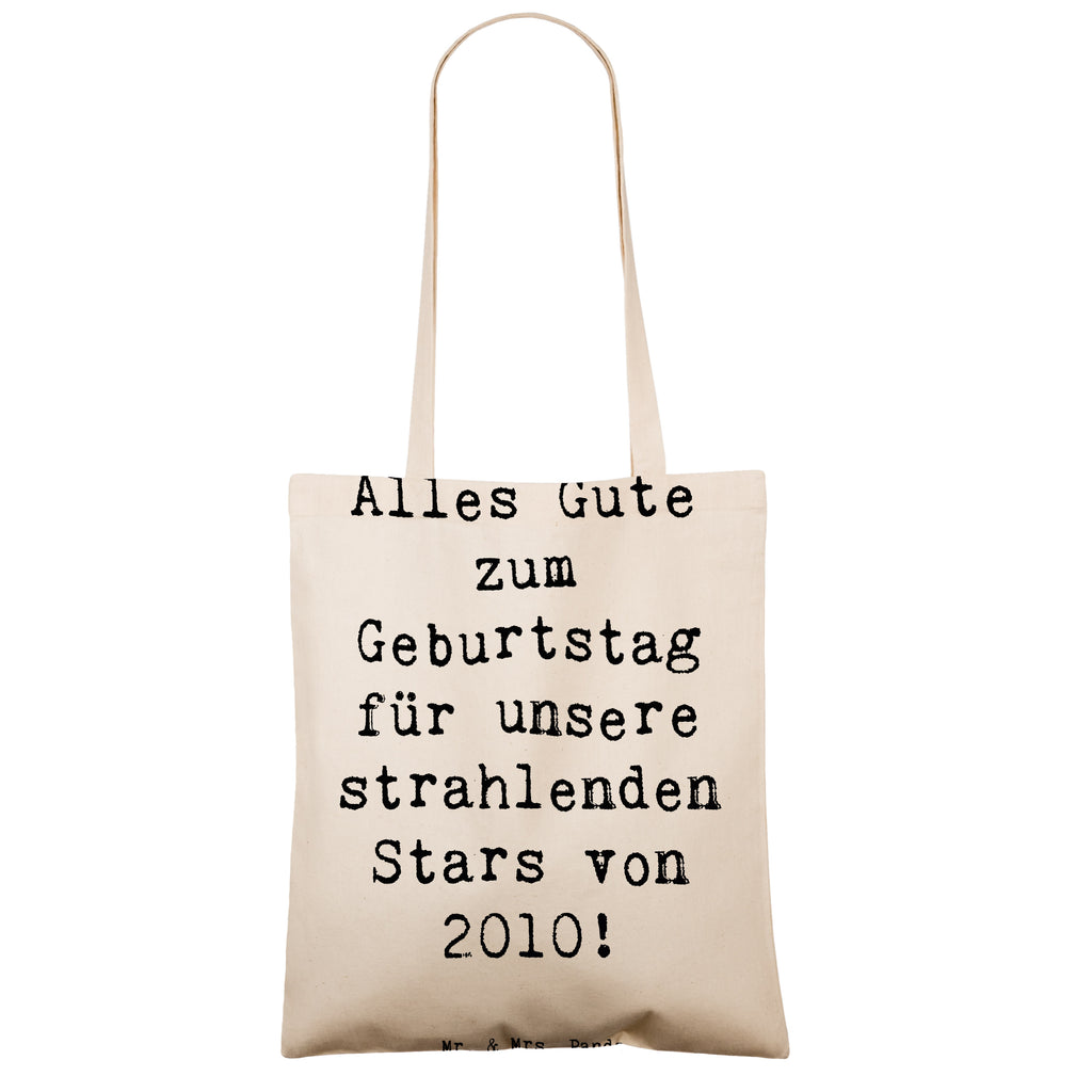 Tragetasche Spruch 2010 Geburtstag Stars Beuteltasche, Beutel, Einkaufstasche, Jutebeutel, Stoffbeutel, Tasche, Shopper, Umhängetasche, Strandtasche, Schultertasche, Stofftasche, Tragetasche, Badetasche, Jutetasche, Einkaufstüte, Laptoptasche, Geburtstag, Geburtstagsgeschenk, Geschenk